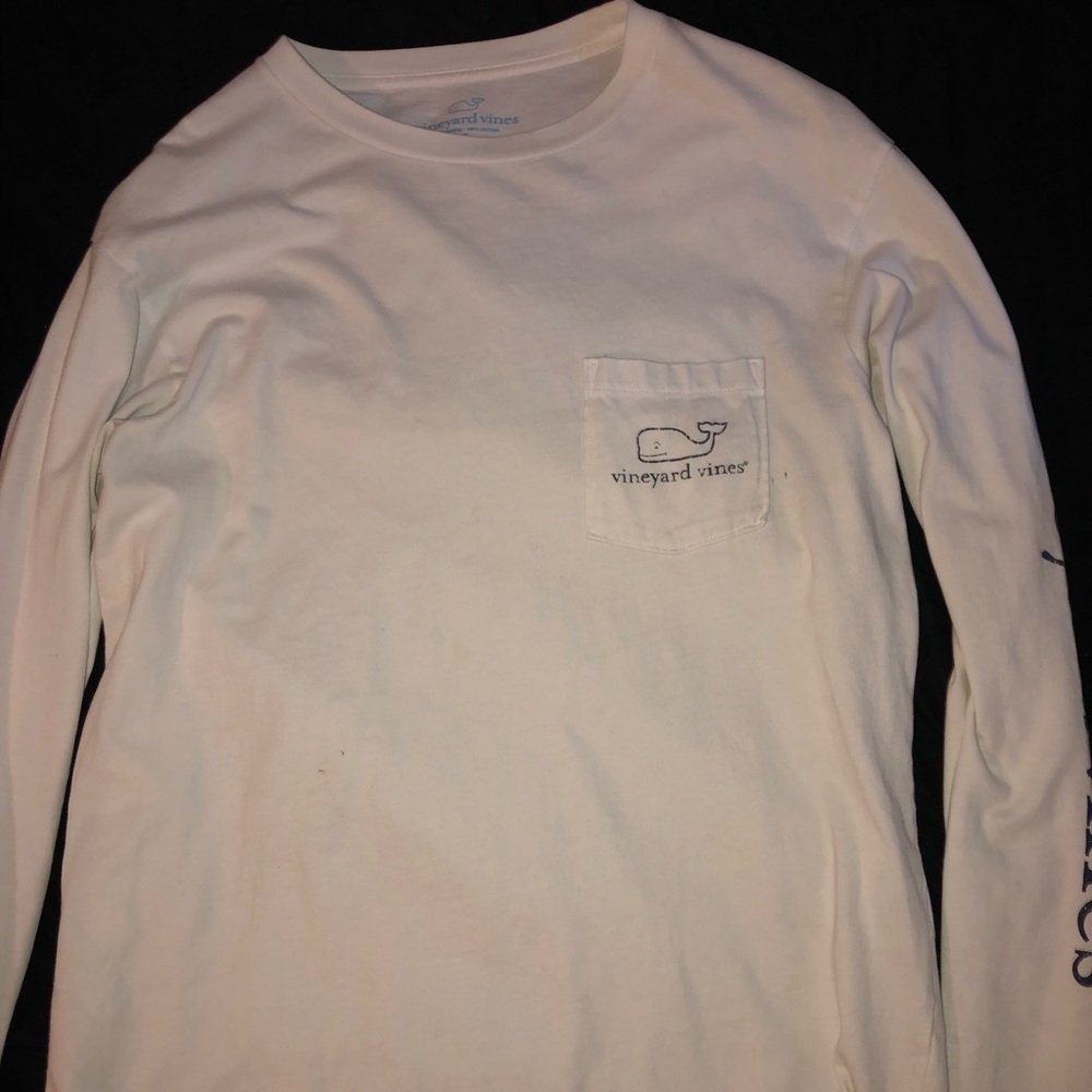 Vineyard Vines, S Long Sleeve Logo Shirt
